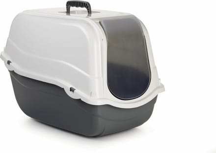 Beeztees Romeo - Kattenbak - Grijs/Wit - 57x39x41 cm