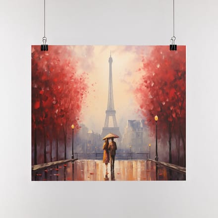 Poster Eiffeltoren, A1 Synaps posterpapier