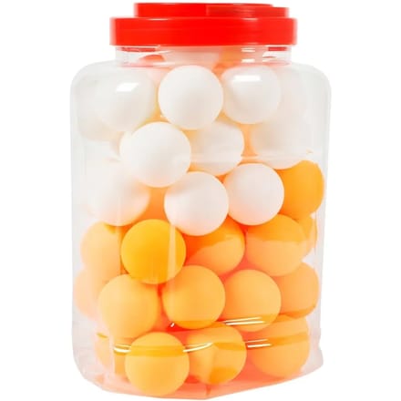 Emmer met 60 pingpongballetjes Megaform