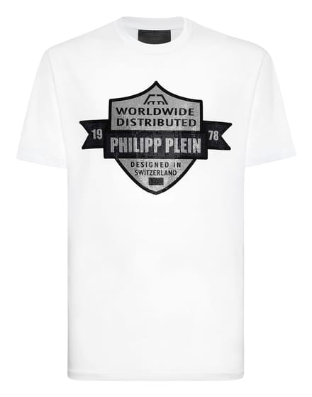 T-Shirt Ronde Hals Ss Crest