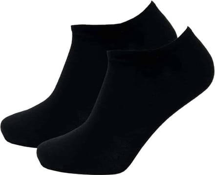 10Cel Tencel sneaker sokken - Short socks 1-pack - 38 - Zwart