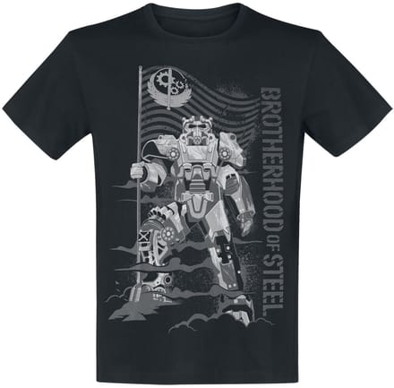 Fallout Vault 33 - Steel Heren T-shirt - zwart - L