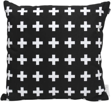 Decoratieve Katoenen Kussensloop 45x45cm - Modern Kruis Design