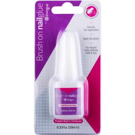Invogue Brush On Nail Glue 10 ml