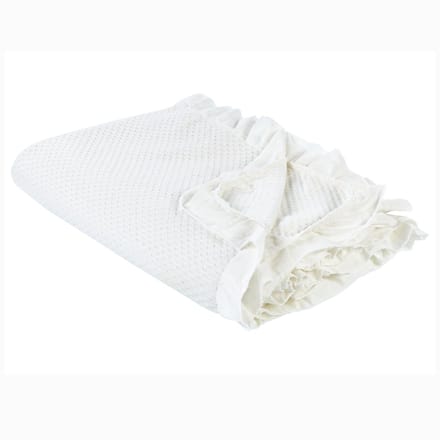 HATTON - Sprei - Gebroken wit - 220 x 240 cm - Katoen