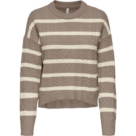 ONLY - ONLKATIA LS CABLE O-NECK PULLOVER CC KNT - Meisjes - Gebreide truien