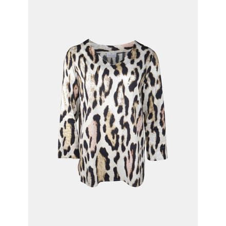 Mucho Gusto Blouse maldives in luipaardprint
