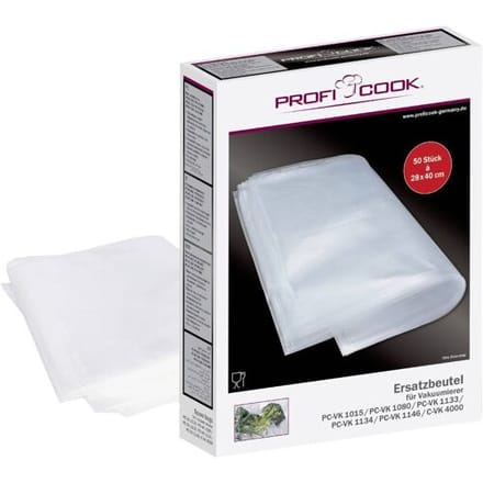ProfiCook 8910152 - vacuüm sealer zakken - 28 x 40 cm - VK1080/1015