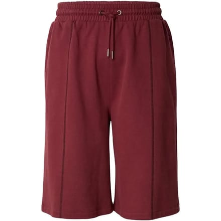 Urban Classics - Contrast Seam Peached Bermuda Korte broek - S - Rood