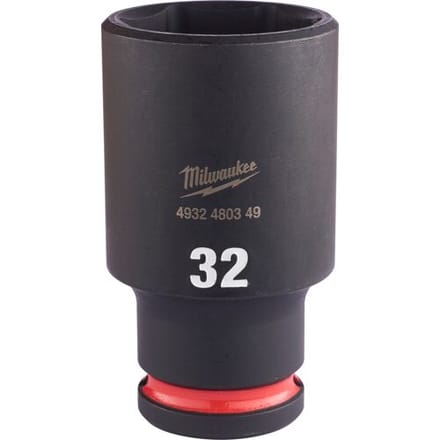 Milwaukee slagdop Shockwave 1/2 lang 32mm
