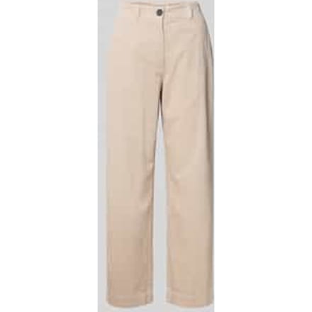 Regular fit corduroy broek van puur katoen