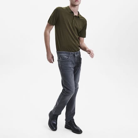 Sunwill 484-7299-135 Superstretch jeans met aansluitende pasvorm | Donkergrijs | 34-32