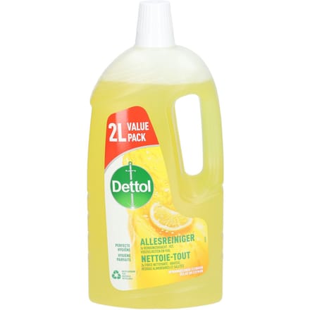 Dettol Power & Fresh Allesreiniger Sprankelende Citroen Limoen 2 Reinigingsmiddel