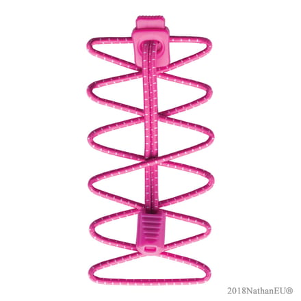 Nathan Run Laces Reflective Pink - Veters