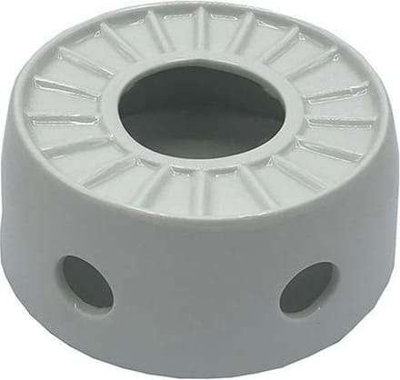 Theelicht, Rechaud porselein, Ø 13 cm