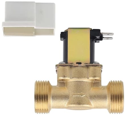 Allecto - Solenoidklep 3/4 inch Ac 220 V - Messing Normaal Gesloten