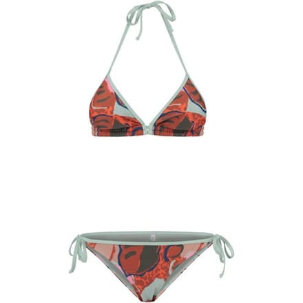 Shiwi Ladies Abstract Leaf Liz Triangle Bikini Multi Colour Taglia: 34 | Bikini Outlet | Donna