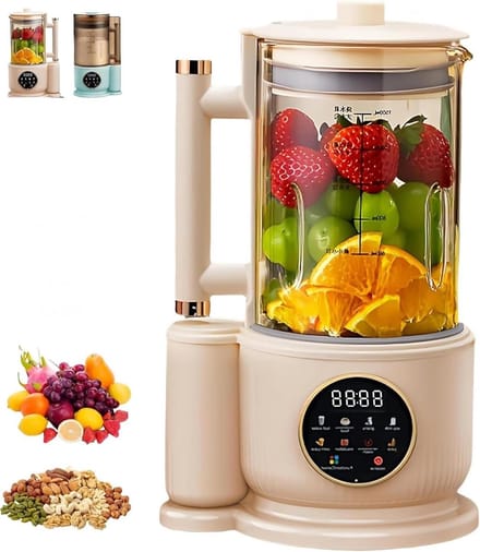 Elektrische Blender - Keukenmachine - Smoothies Maken - Stil Ontwerp - 15 Liter - Wit