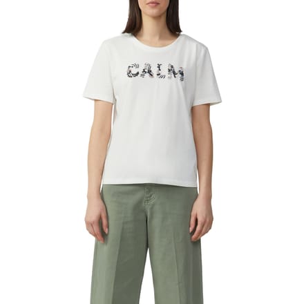 s.Oliver  T-shirts Offwhite Taglia: 44 | Maglie Sportivi Outlet | Donna | Bianco