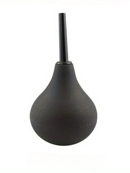 Oneay 89ml compacte klysma ballon – Multifunctionele intieme spoeling voor dagelijkse hygiëne – Zwart