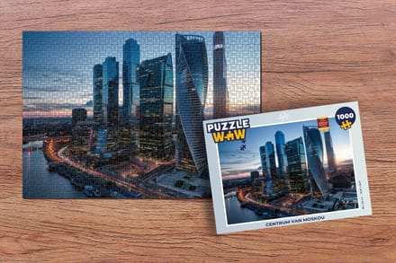 Puzzel Centrum van Moskou - Legpuzzel - Puzzel 1000 stukjes volwassenen