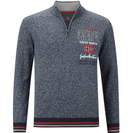 Trui CAJETAN donkerblauw