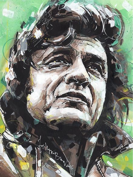 Johnny Cash 2 - Poster - 30 x 40 cm