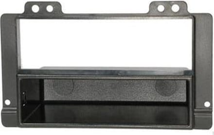 1-DIN inbouwframe  Freelander I 2003-2007 zwart
