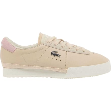 Lacoste Dames/Dames Leren Trainers met Logo (Gebroken wit)