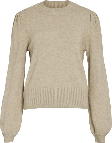 VIRIL TURTLE-NK BALLOON L/S TOP - NOOS