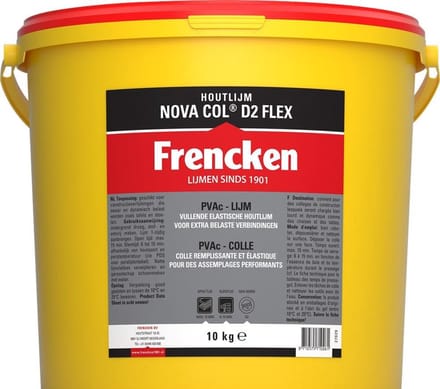 Frencken Flex Houtlijm NovaCol - D2- Beige - 10kg