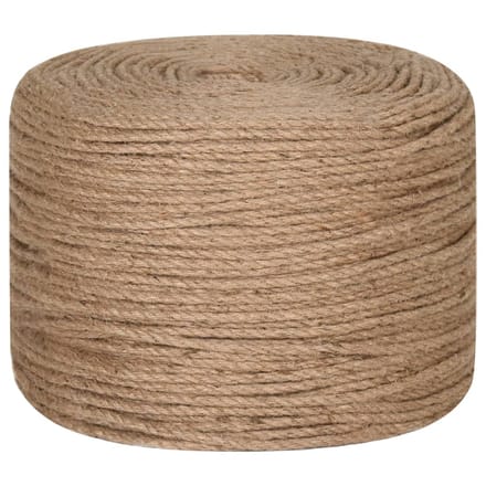 vidaXL - Touw - 250 - m - lang - 4 - mm - dik - jute