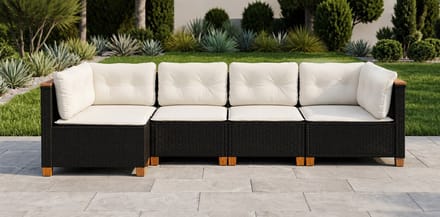Luxe Bank – Zwart – Industrohome