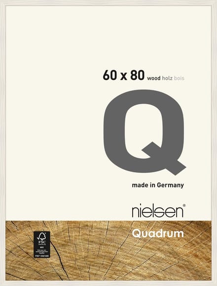 Nielsen Quadrum Houten Wissellijst White 60x80cm