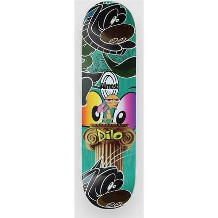 Almost Dilo Ren & Stimpy Mixed Up R7 8,125" Skateboard Deck wit