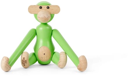 Kay Bojesen coloured monkey mini H9.5cm lichtgroen