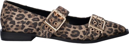 Nelson dames ballerina - Leopard - Maat 38