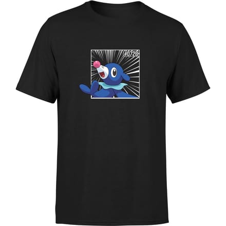 Pokemon Popplio Men's T-Shirt - Black - S