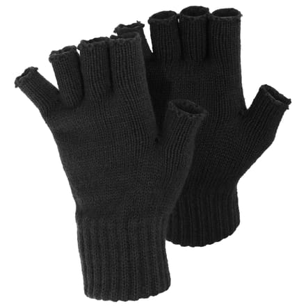 Floso Dames/vrouwen Winterfingerless Gloves (Zwart)