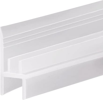 Tochtstrip Douchedeur 100cm - Waterdichte Afdichting voor Glasdeuren (6mm Dikte)