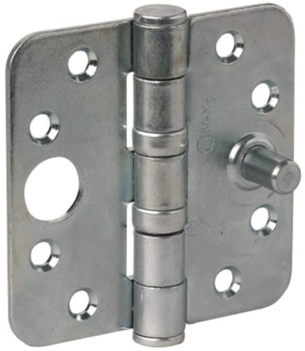 Ivana Kogellagerscharnier 89x89mm SKG3 Gegalvaniseerd Ronde Hoek