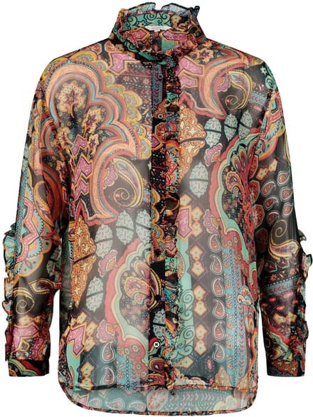 Frogbox • blouse met paisley motief • maat 36