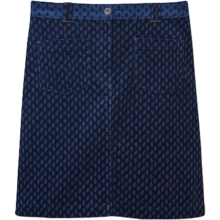White Stuff Melody  Cord Skirt Blue Größe: 6 | Miniröcke Outlet | Damen | Blau