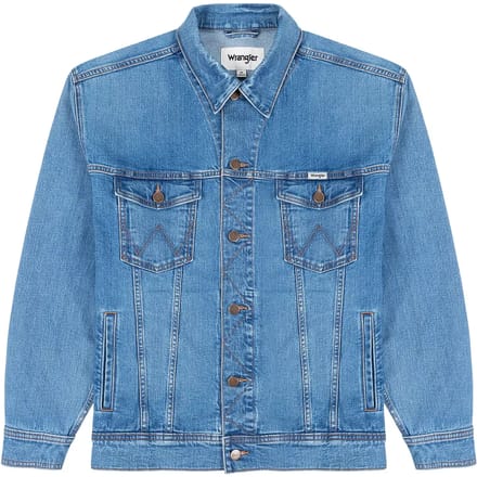 Wrangler Anti Fit Relaxed Spijkerjas Blauw L Man