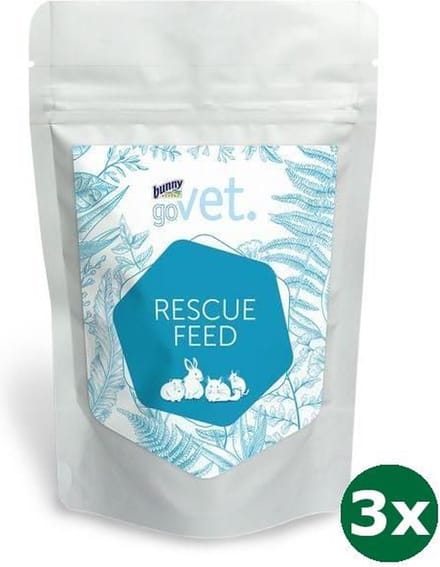 3x40 gr Bunny nature govet rescuefeed