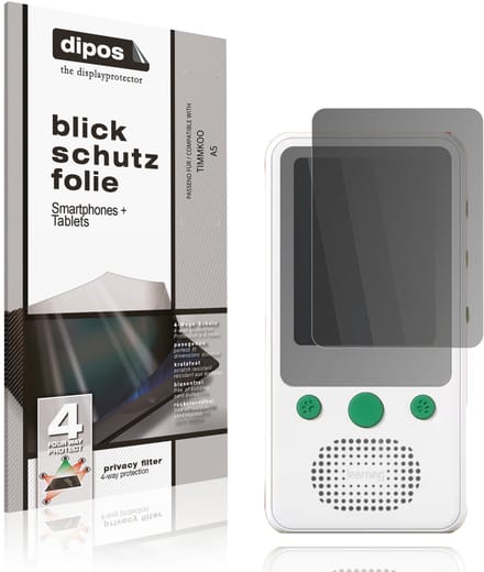 dipos – Matte Privacy Screenprotector geschikt voor TIMMKOO A5 | Anti-Spy Beschermfolie