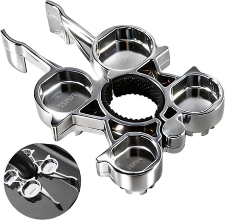 Montage Sleutel - Perlator Sleutel - Kraan Onderhoud - 12-in-1 Universeel - M16-M24 - Zilver