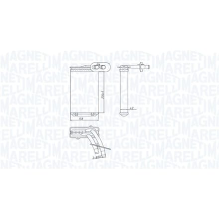 Waterverwarmer MAGNETI MARELLI 350218447000