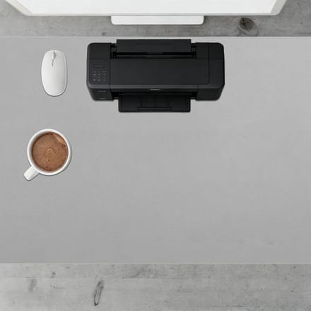 Bureauonderlegger - Bureaupad Schrijfonderlegger - Bureau Beschermen - Waterdicht - 85 x 120 cm - Grijs