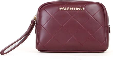 VALENTINO Toilettas Nur Re Soft Cosmetic Case Vino Wijnrood
